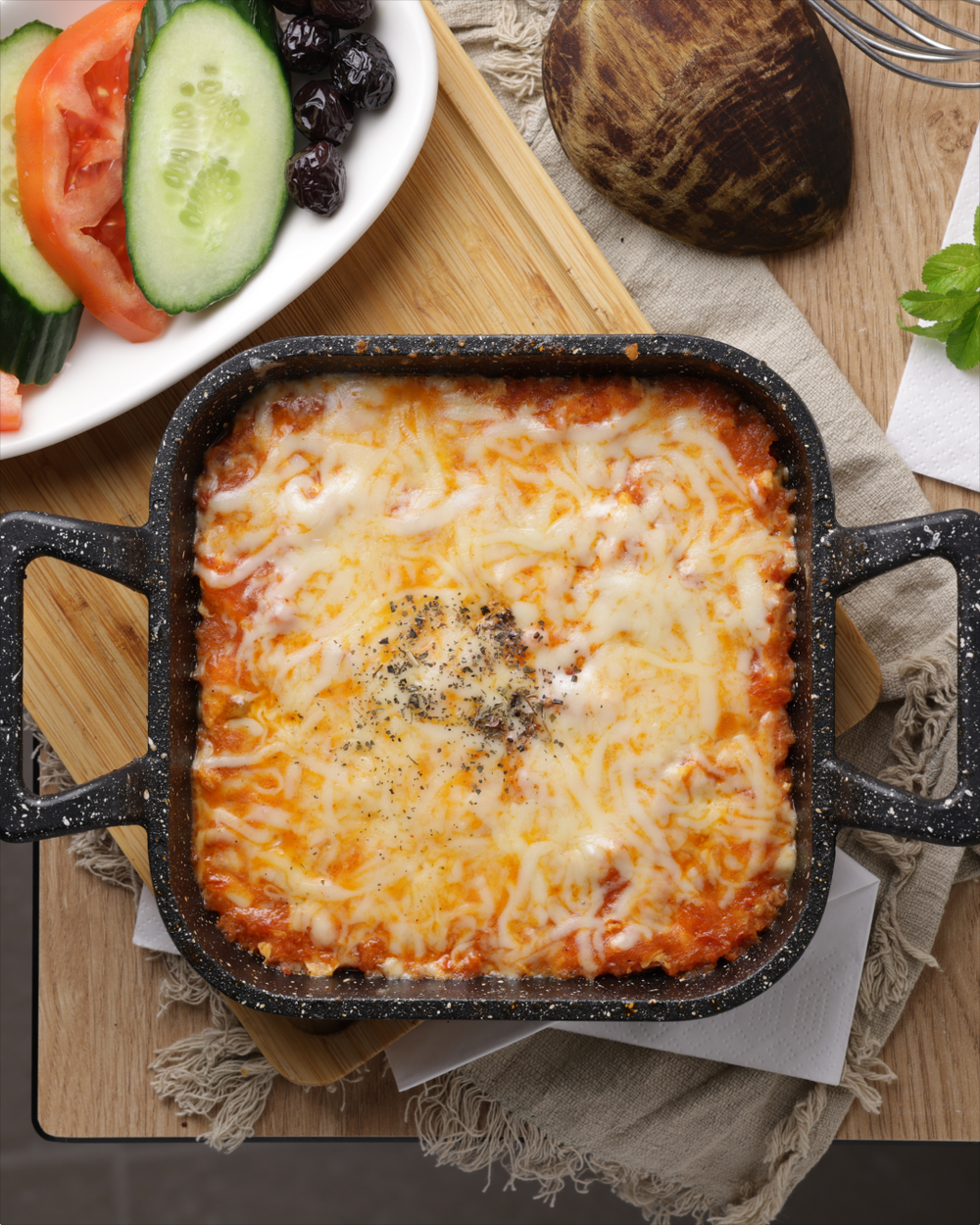 Menemen mit Gouda