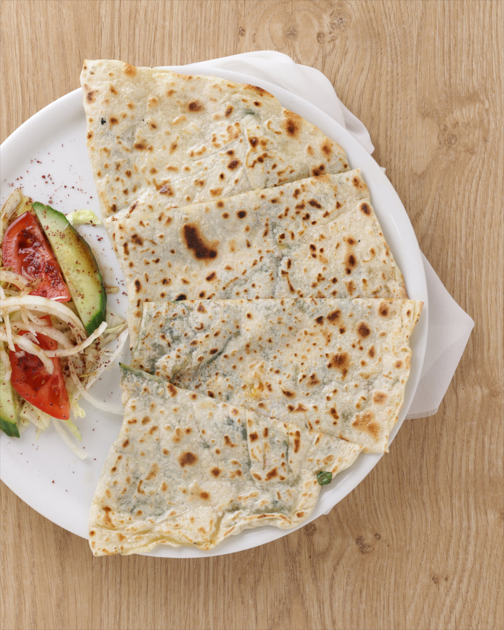 Gözleme Spinat und Hirtenkäse